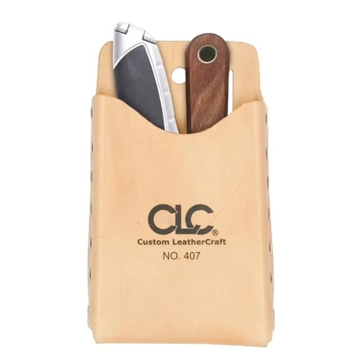 CLC Custom Leathercraft 407 All Purpose Pouch, 4-1/2-In x 7-1/2-In by Custom Leathercraft - Used - Like New condition