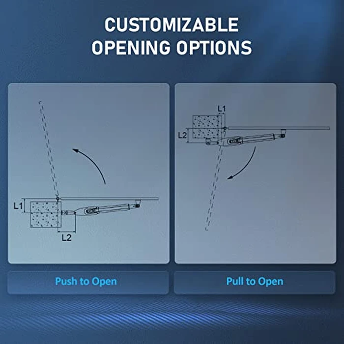 CO-Z Automatic Dual Swing Gate Opener Kit, Electric Gate Opener for Doors up to 660lb*2 18ft, Driveway Home Garden Gate System for Double Swing Gates, Dual Gate Complete Kit with Remote Control by CO-Z - Image 9
