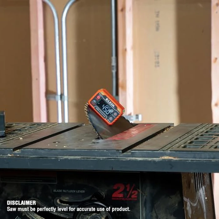 Klein Tools 935DAA Digital Electronic Level and Angle Gauge, LED Alert, Measure and Set Angles, 0-90 and 0-180 Degree Ranges by KLEIN TOOLS - Image 5