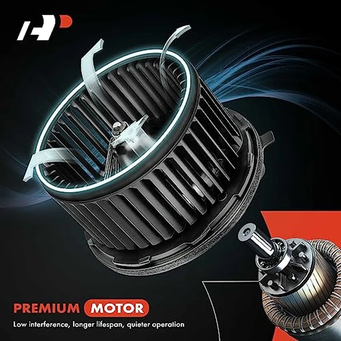 A-Premium Front HVAC Heater Blower Motor Compatible with Ford Escape 2013-2019, Focus 2012-2018, Transit Connect 2014-2022, C-Max 2013-2018 & Lincoln MKC 2015-2019, with Fan Cage by A-Premium - Image 5