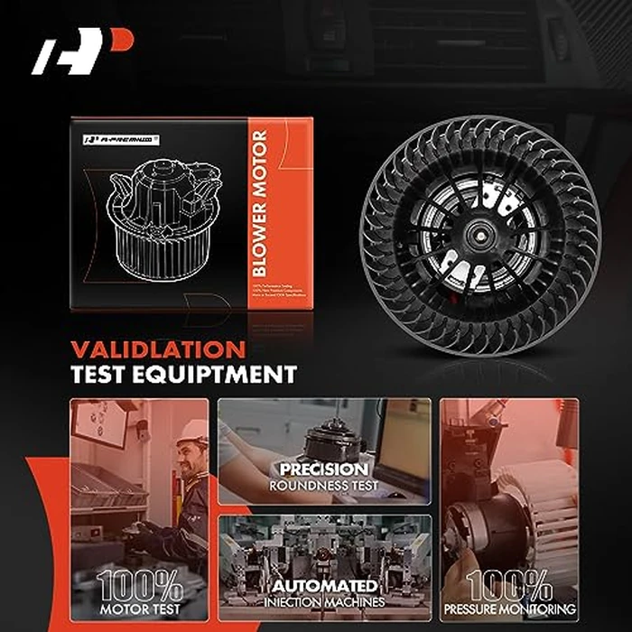 A-Premium Front HVAC Heater Blower Motor Compatible with Ford Escape 2013-2019, Focus 2012-2018, Transit Connect 2014-2022, C-Max 2013-2018 & Lincoln MKC 2015-2019, with Fan Cage by A-Premium - Image 6