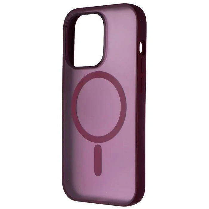 Verizon Slim Sustainable Phone Case with MagSafe for iPhone 14 Pro - Zinfandel Purple by Verizon - Image 1