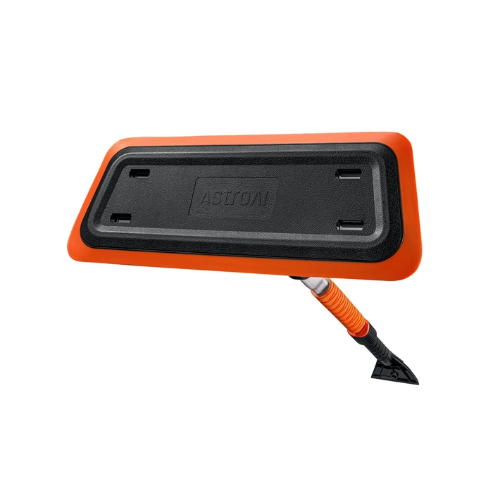 AstroAI 47.2 Inch 2-in-1 Snow Scraper for car Snow Broom and Detachable Ice Scraper with Non-Abrasive Silicone Head for Cars, Trucks, SUVs（Orange-Black） by AstroAI - Image 8