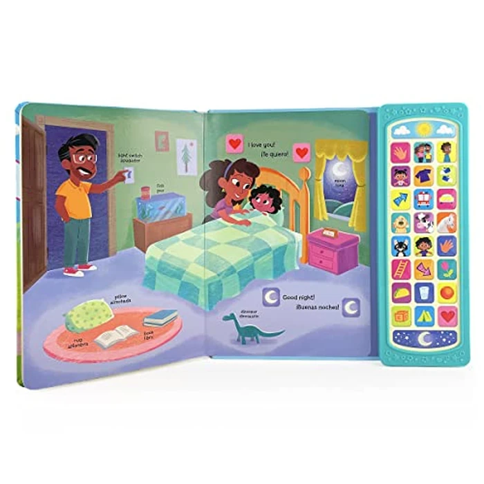 Let's Go! ¡Vámonos! English & Spanish First Words Bilingual Sound Book for Children and Preschoolers: Early Learning Practice Dual Language (Say It, Hear It) (English and Spanish Edition) by Cottage Door Press - Image 9