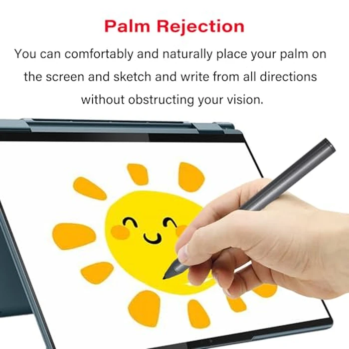 Stylus Pen Compatible with Lenovo Digital Pen 2 for Lenovo Yoga 6/7/9 Series,ThinkPad X/X1/L/P Series,IdeaPad Flex 5/7,13w/300w Yoga,ThinkBook 13x G2 IAP-21AT Pen(Gray) by Mingxiong - Image 5