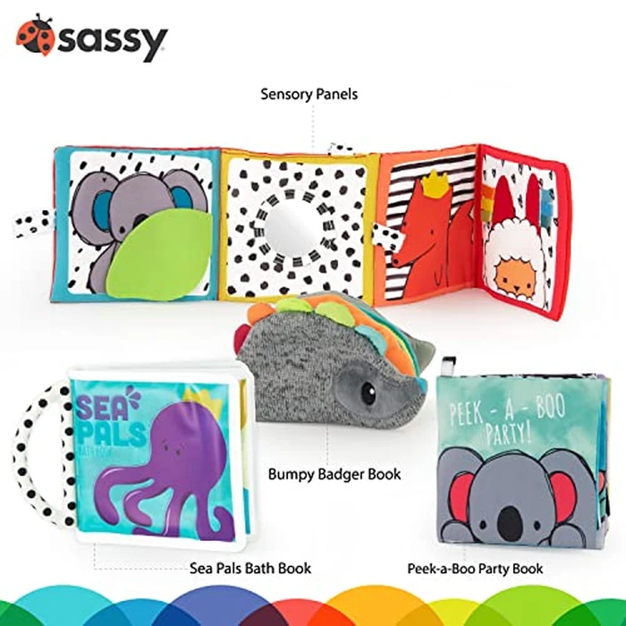 Sassy Rookie Books Baby Box - 2+ Months by Sassy - Image 3