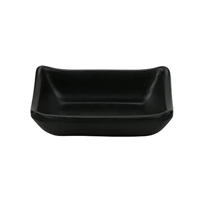 G.E.T. Round 2 Ounce Black Melamine Ramekin Side Dish (Set of 12)|For Condiments, Dressings and Side Dishes by GET - Used - Very Good condition - US$19.34