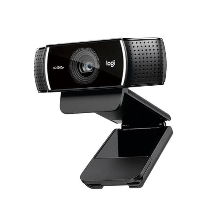 Logitech C922x HD Pro PC Webcam, Full HD 1080p/30fps or 720p/60fps Video, HD Light Correction, Works with Microsoft Teams, Google Meet, Zoom, Nintendo Switch 2’s New GameChat Mode, Mac/Tablet- Black by Logitech - Used - Acceptable condition - CA$92.22