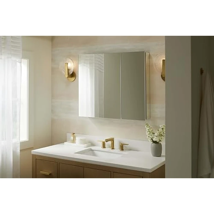 KOHLER K-55064-NA Embark Medicine Cabinet, Adjustable Shelves with Mirrored Doors, 30" x 26" by Kohler - Image 4