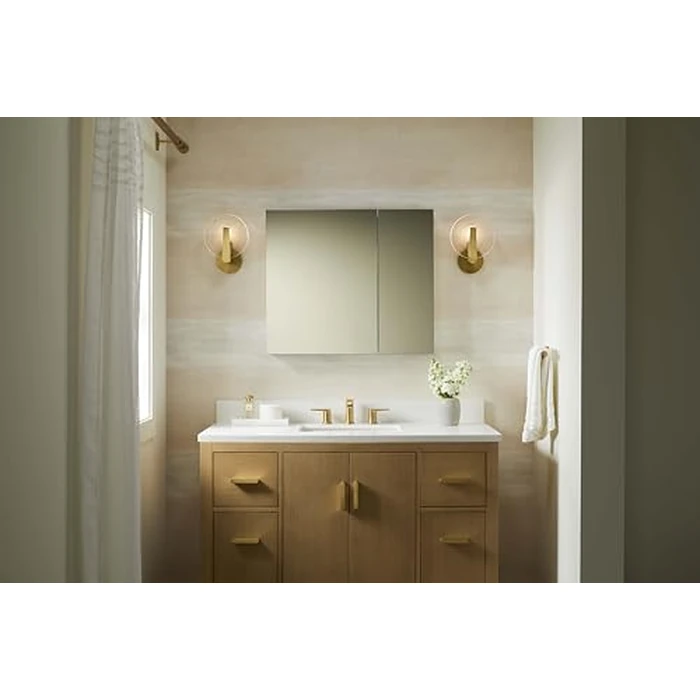 KOHLER K-55064-NA Embark Medicine Cabinet, Adjustable Shelves with Mirrored Doors, 30" x 26" by Kohler - Image 6