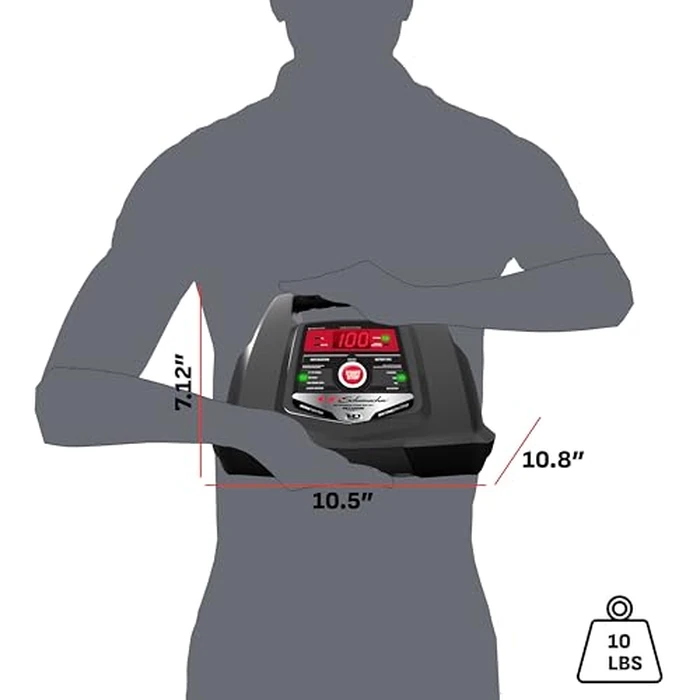 Schumacher Electric 6A Car Battery Charger and 100A Engine Starter, 5-in-1 Solution, Maintainer, 30A Boost, for 6V/12V Power Sport, Automotive, and Marine Batteries, SC1281 by Schumacher Electric - Image 7