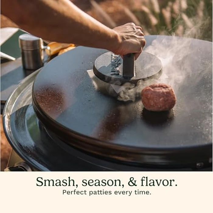 Cuisinart Smash Burger Press, Cast Iron, Heat Resistant Handle (CISB-111C) by Cuisinart - Image 5