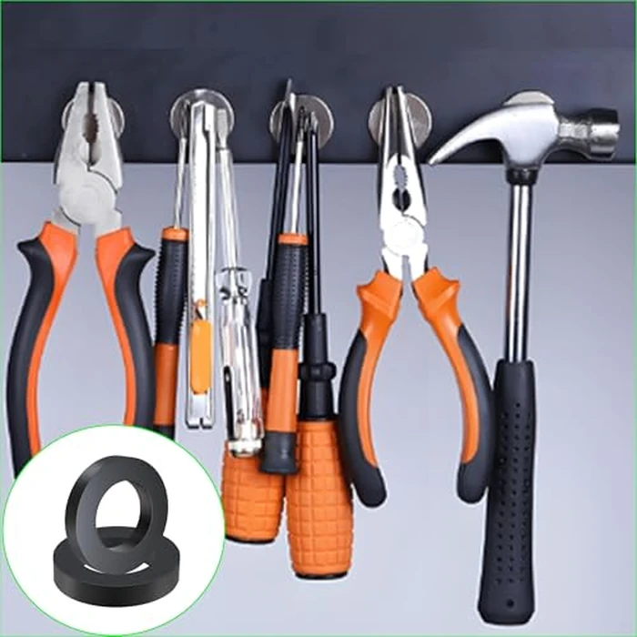 4PCS Large Ferrite Ring Magnet - Grade 10 Big Magnets Heavy Duty, OD60mm x ID32mm x 10mm, Ceramic Circular Magnets for Industry Science, School,Crafts and Hobbies by Yinmazzsan - Image 6