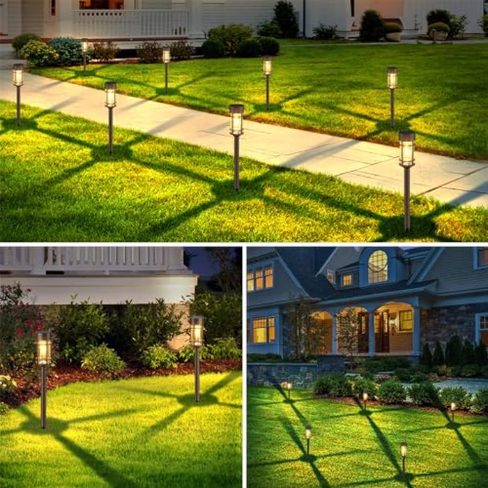Mancra 8 Pack Solar Outdoor Lights, Bright Up to 10 Hrs Solar Lights Outdoor Waterproof Garden Decor for Patio Lawn Yard and Landscape by Mancra - Image 7