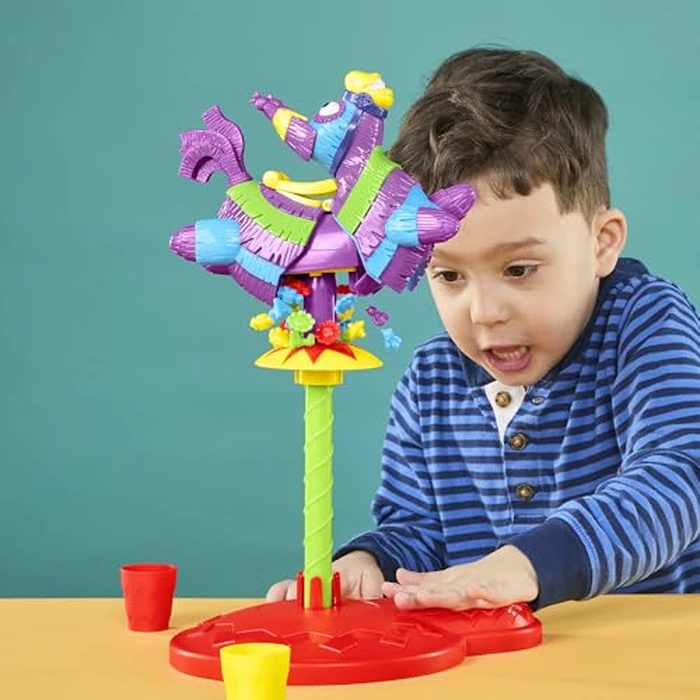 Pop! Pop! Pinata Game | Replayable Pinata Game with 30+ Prizes | Ages 4 and Up | 2 to 4 Players | 10 Mins. | Fun Board Games for Kids and Preschoolers (Amazon Exclusive) by Hasbro Gaming - Image 8