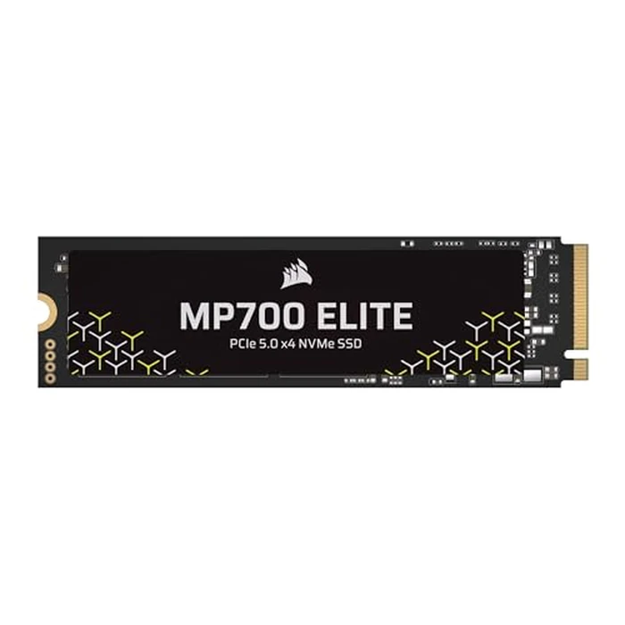 Corsair MP700 Elite 4TB PCIe 5.0 NVMe M.2 SSD - Up to 9,400 MB/s Read, 8,100 MB/s Write, Gen5 Speed for PC & Laptop - Black by Corsair - Used - Very Good condition - US$646.48