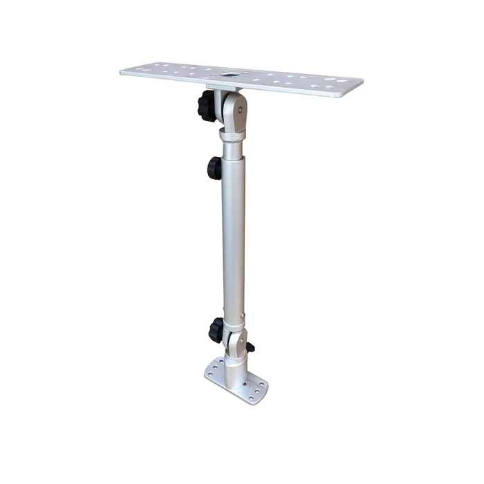 Brocraft Marine Electronic Mount, Fish Finder Bracket, Anodized Aluminum Swivel Monitor Mount with Adjustable Height by Brocraft - Image 1
