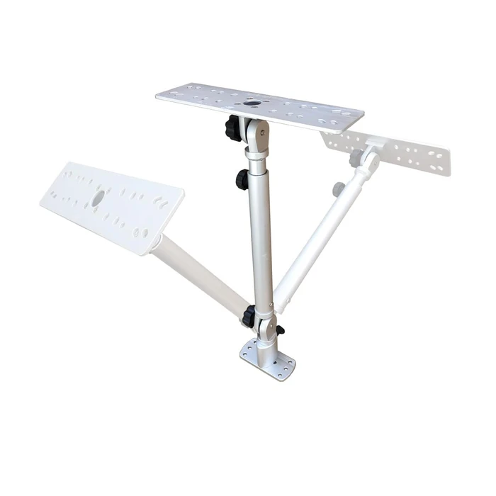 Brocraft Marine Electronic Mount, Fish Finder Bracket, Anodized Aluminum Swivel Monitor Mount with Adjustable Height by Brocraft - Image 3
