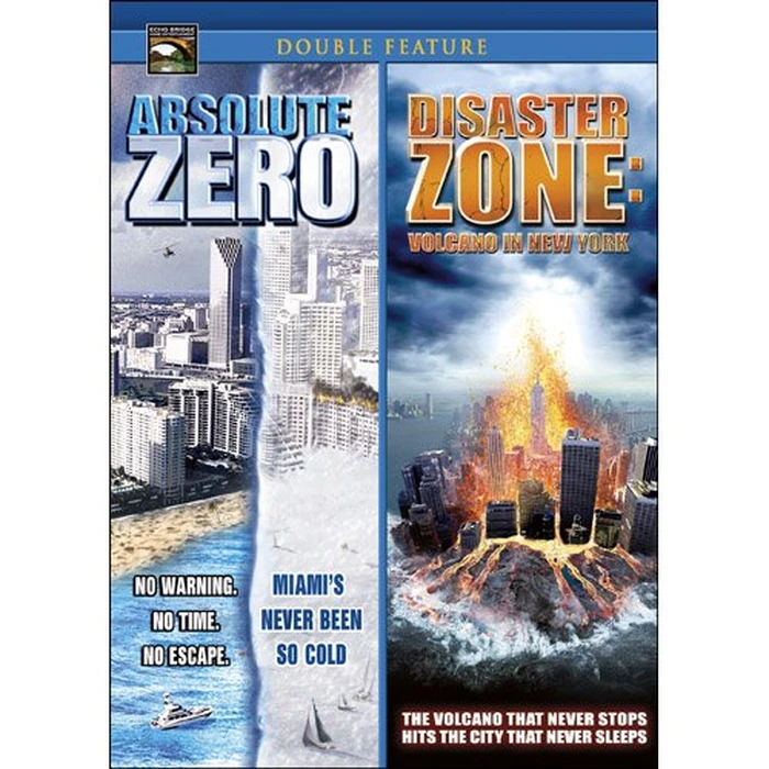 Absolute Zero / Disaster Zone by Echo Bridge Home Entertainment - Used - Acceptable condition - US$1.00