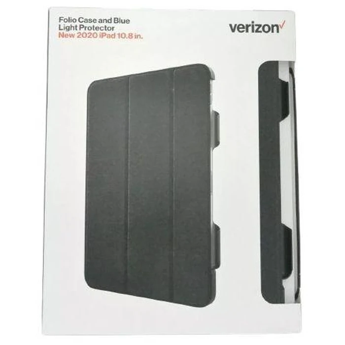 Verizon Folio iPad Case & Screen Protector for iPad 10.8 (2020) - Black by Verizon - Image 2