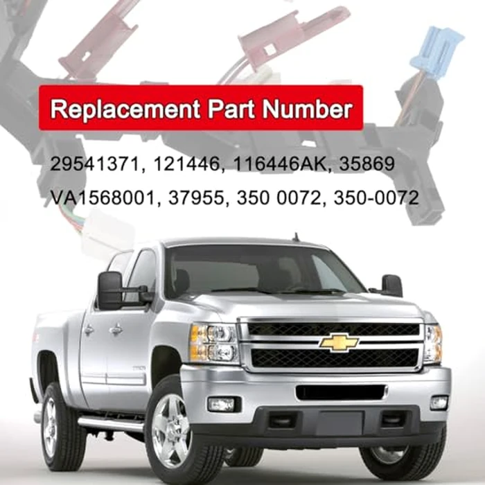 6 Solenoid, 5 Speed Transmission Wiring Harness Fit for GM Chevy Duramax Allison 1000/2000/2400 1999-2003 29541371 by Eschindler - Image 2