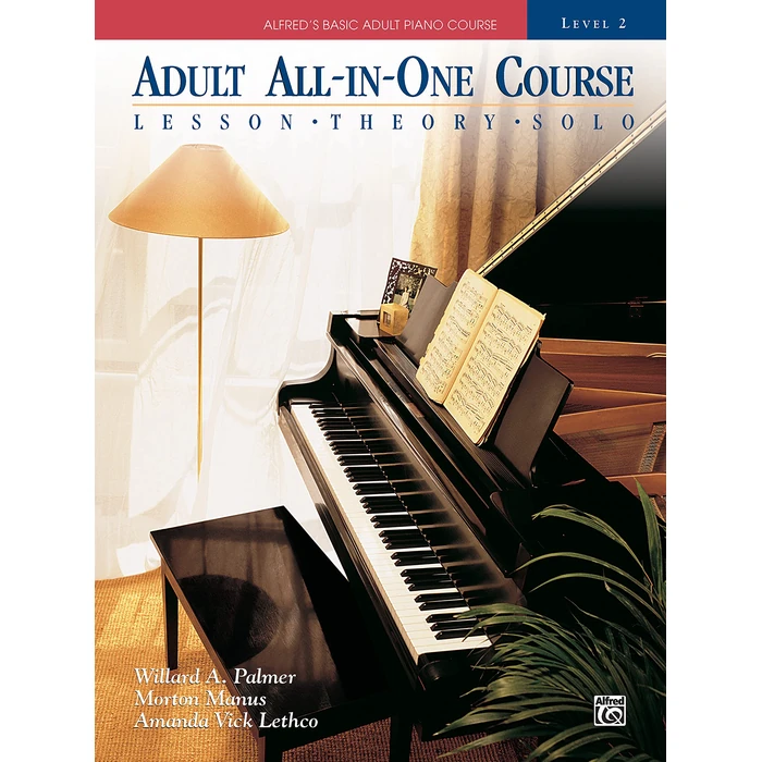 Adult All-in-one Course: Alfred's Basic Adult Piano Course, Level 2 by Alfred Music - Used - Acceptable condition