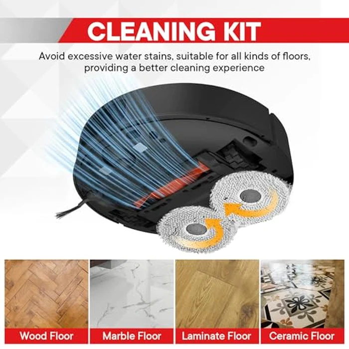 FLYBINGO 6 Pcs Qrevo Brush Accessories Fit for Roborock QV 35A/35S,Q7 Series,S7 Series,Q Revo Series,Qrevo S/MaxV/Pro/Plus Vacuum Cleaner by FLYBINGO - Image 5