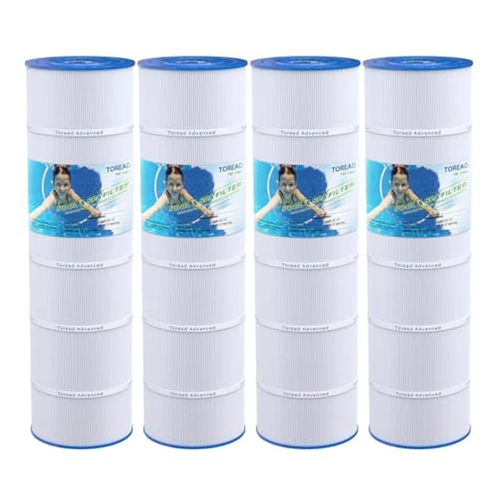 TOREAD PA106 Pool Filter Replaces Hayward CX880XRE, Ultral-A1, Unicel C-7488, Filbur FC-1226, FC-6430, Hayward SwimClear C4020, C4025, C4030, 4 X 106 sq. ft. Filter Cartridge 4 Pack by TOREAD - Image 1