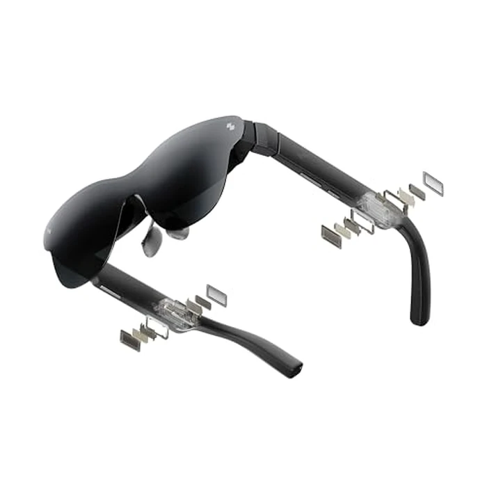 RayNeo Air 4 Pro AR/XR Glasses - HDR10 201" Video Display, 120Hz 3D Movie & Gaming Smart Glasses, USB-C Plug & Play for iPhone 17/16/15, Android, Switch 2, PS5 by RayNeo - Used - Like New condition - CA$455.05