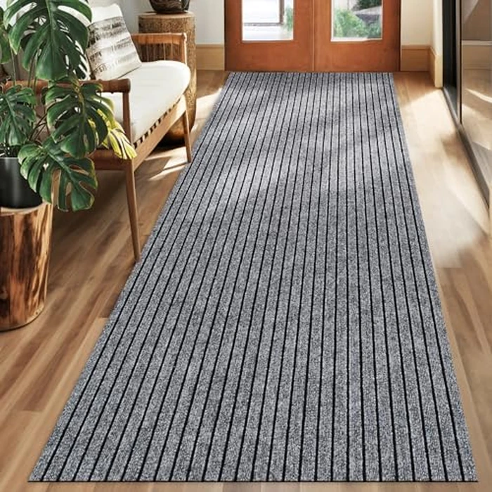 koloko 2ft x 8ft Runner Rug Non-Slip Outdoor Indoor Carpet Runner Custom Size Floor Runners Area Rugs Mat with Rubber Backing for Hallway Entryway Balcony Patio Kitchen Garage Stair Laundry by koloko - Used - Like New condition