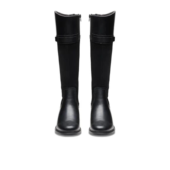 Clarks Collection Women's Maye Carly Knee High Boot, Black Leather, 6 Medium US by Clarks - Image 8