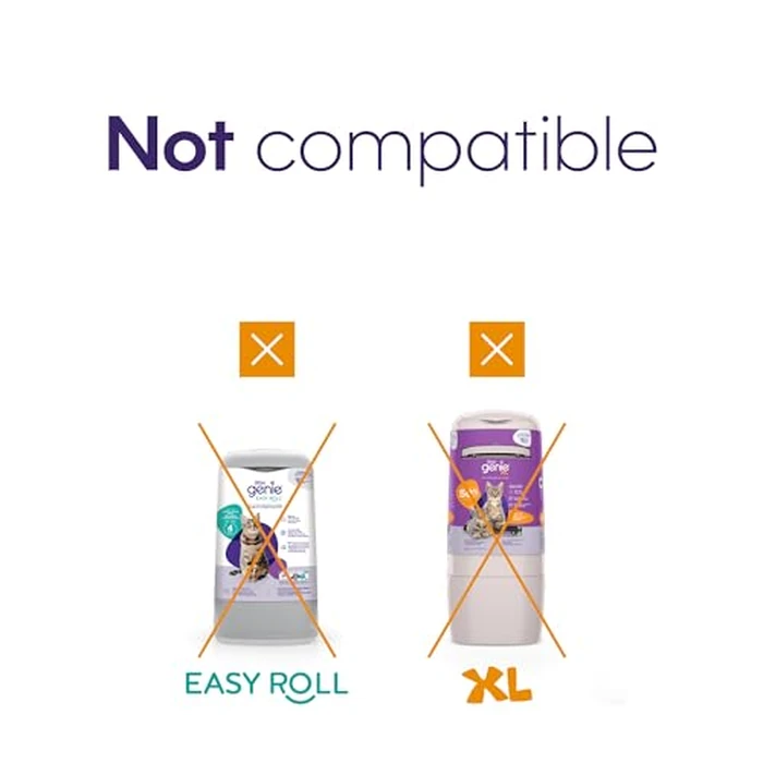 Litter Genie Refill Bags | Jumbo 2-Pack, 56 Total ft | Up to 8 Months of Supply in 2 cartridges | Ultimate Odor Control Cat Litter Bags by Litter Genie - Image 4