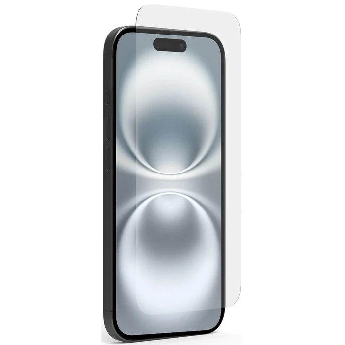 PureGear Steel 360 Tempered Glass Screen Protector for iPhone 16 - Clear by PureGear - Refurbished - Brand New condition - US$26.93