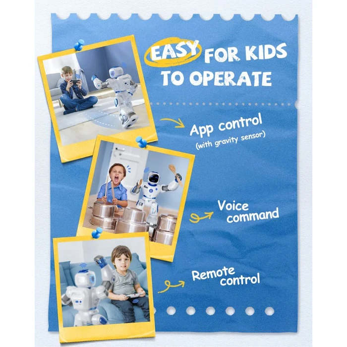 Ruko 1088 Large Smart Robots for Kids - Pink by Ruko - Image 6