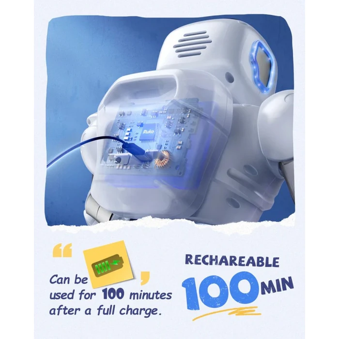 Ruko 1088 Large Smart Robots for Kids - Pink by Ruko - Image 8