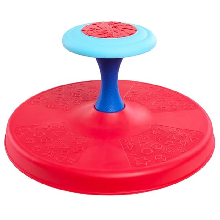Classic Sit ‘n Spin Activity Toy, 360 degrees Toddler Spinning Seat, Amazon Exclusive, Toy for Boys, Girls, Kids, Ages 18 Months and Up by Just Play by Just Play - Used - Very Good condition