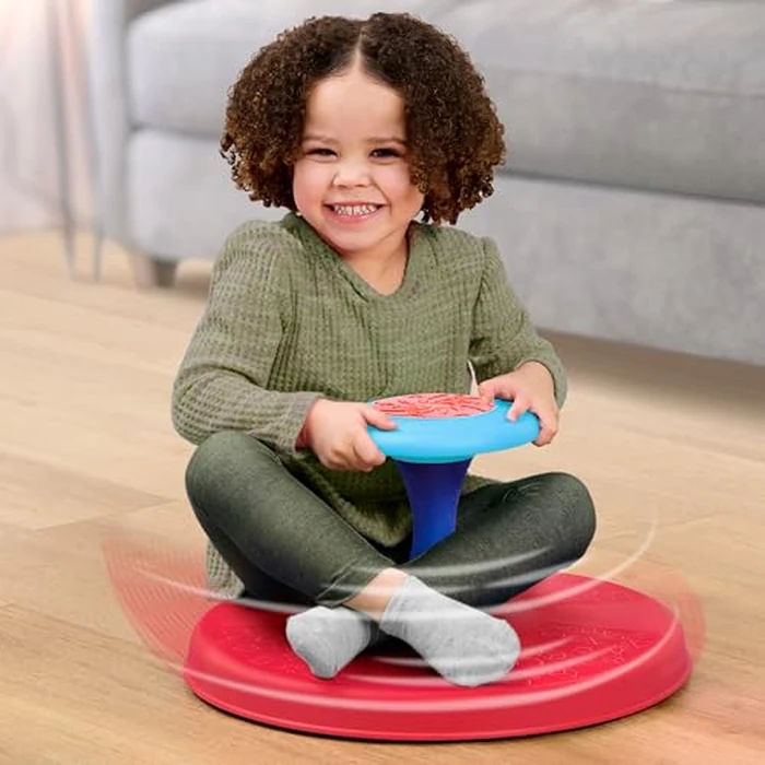 Classic Sit ‘n Spin Activity Toy, 360 degrees Toddler Spinning Seat, Amazon Exclusive, Toy for Boys, Girls, Kids, Ages 18 Months and Up by Just Play by Just Play - Image 5