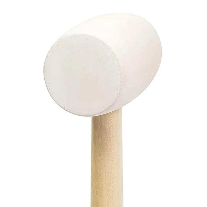 QEP 61613 16 oz. White Rubber Tile Tapping Mallet by QEP - Image 4