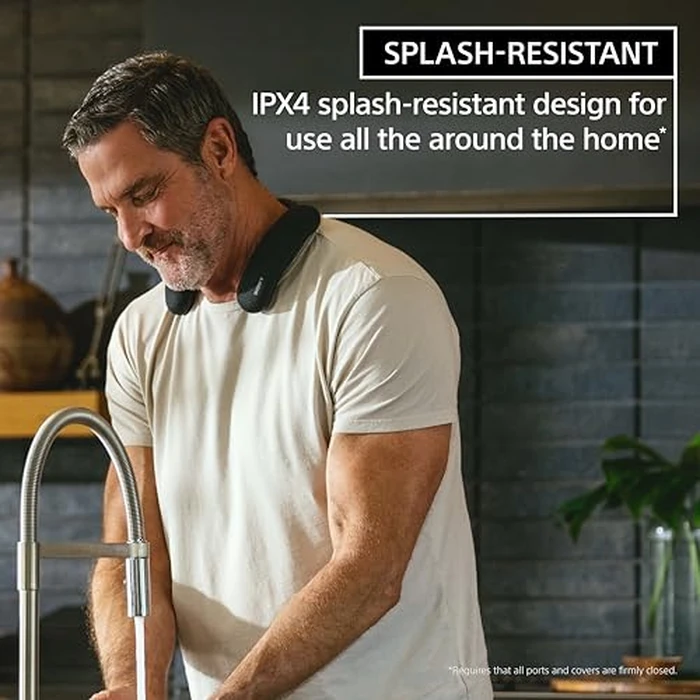 Sony BRAVIA Theater U Wireless Wearable TV Speaker with Bluetooth, Personalized Home Theater Audio, Gaming Compatibility, Built-in mic, 12 Hour Battery Life, IPX4 Splash-Resistant (HT-AN7) by Sony - Image 8