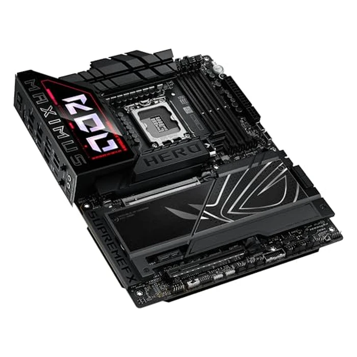 ASUS ROG Maximus Z890 Hero Intel Z890 LGA 1851 ATX Motherboard, Advanced AI PC-Ready, 22+2+1+2 Stages, DDR5, WiFi 7, 3X PCIe 5.0 M.2, Thunderbolt 4, USB Type-C, AI Overclocking/Cooling/Networking by Asus - Image 9
