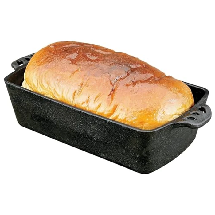 Camp Chef CIBP9 Home Seasoned Cast Iron Bread Pan (Black) by Camp Chef - Used - Very Good condition - CA$21.44
