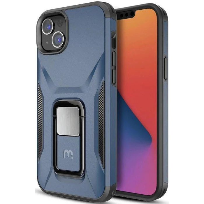 MyBatPro Stealth Series Phone Case for iPhone 14 Plus - Blue by MyBatPro - Refurbished - Brand New condition - US$13.43