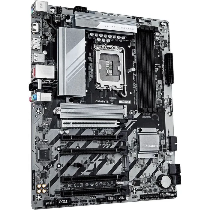 GIGABYTE B860 DS3H WIFI6E Intel Core Ultra (Series 2) LGA 1851 Motherboard, ATX, DDR5, 3x M.2, PCIe 5.0, USB-C, WIFI6E, 2.5GbE LAN, EZ-Latch by GIGABYTE - Image 4