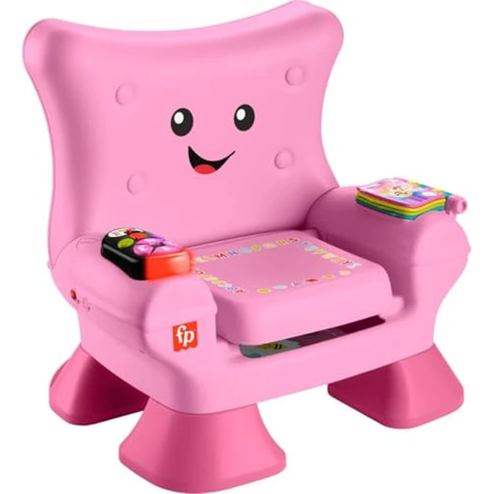 Fisher-Price Toddler Learning Toy Laugh & Learn Smart Stages Chair, Pink with Music Lights & Activities for Kids Ages 1+ Years by Fisher-Price - Used - Very Good condition - US$48.83