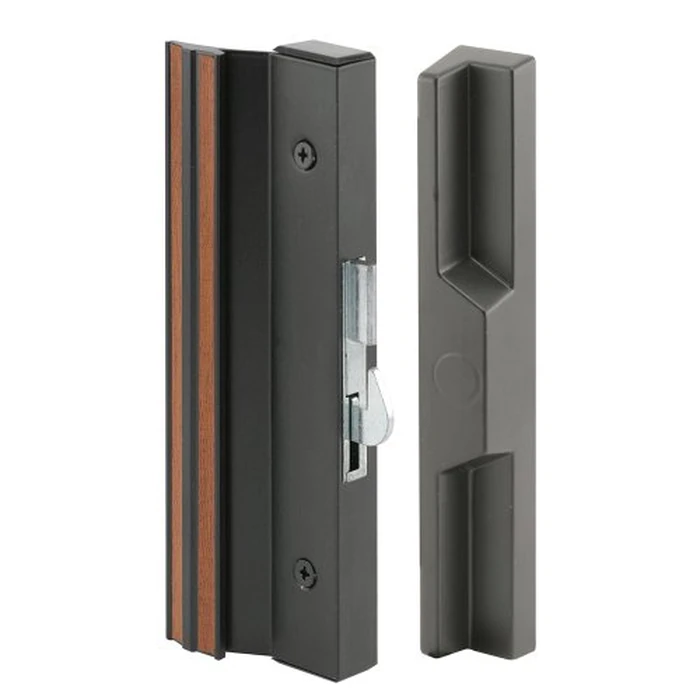 Prime-Line Products C 1125 Anti-Lift Sliding Door Handle Set, Black Aluminum/Diecast by Prime-Line - Used - Very Good condition