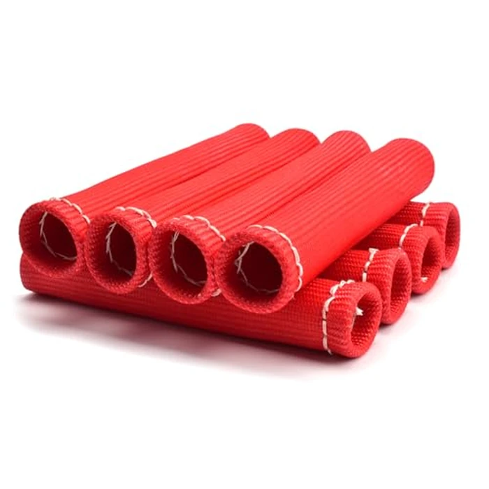 Spark Plug Wire Boots Heat Shield Protector Sleeve Covers for Chevy GMC SBC 350/ BBC 454/ LS1/ LS2 V8 engines (Red) 8Pcs by Generic - Used - Very Good condition - US$9.26