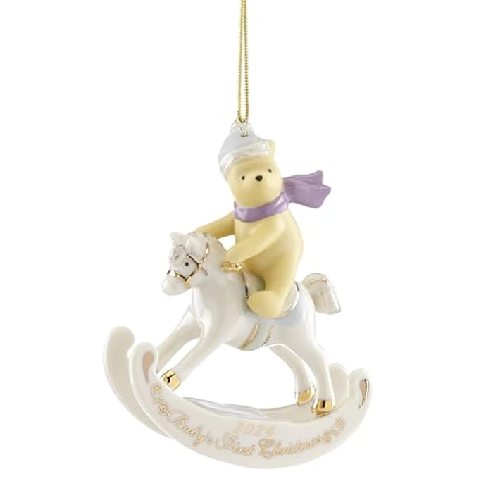 Lenox 895777 2024 Winnie The Pooh Baby's 1st Christmas Ornament by Lenox - Used - Very Good condition