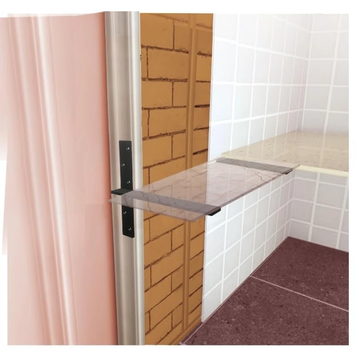 (2-Pack) Floating Shelf Bracket T Shelf Bracket,Solid Heavy Duty Steel Knee Wall Hidden Granite Countertop Support Floating Bracket Hardware.10-20" DIY Projects, Screws Included (2, 14inch) by FIGHT FOR YOU - Image 4