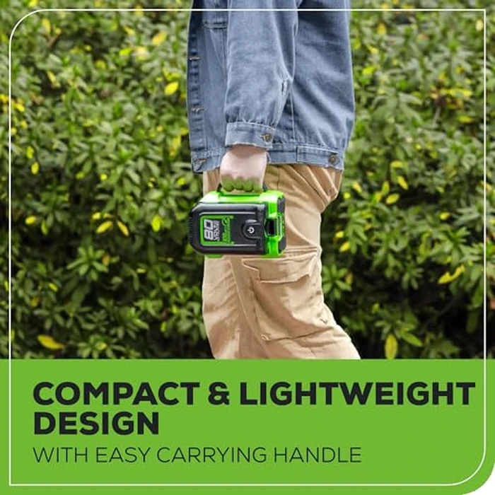 Greenworks Pro 80V (300 Watt) Power Inverter, 120V AC, for Charging Small Electronics, Smart Phones, Tablets, Small Televisions, Tool-Only, IV80A00 by Greenworks - Image 9