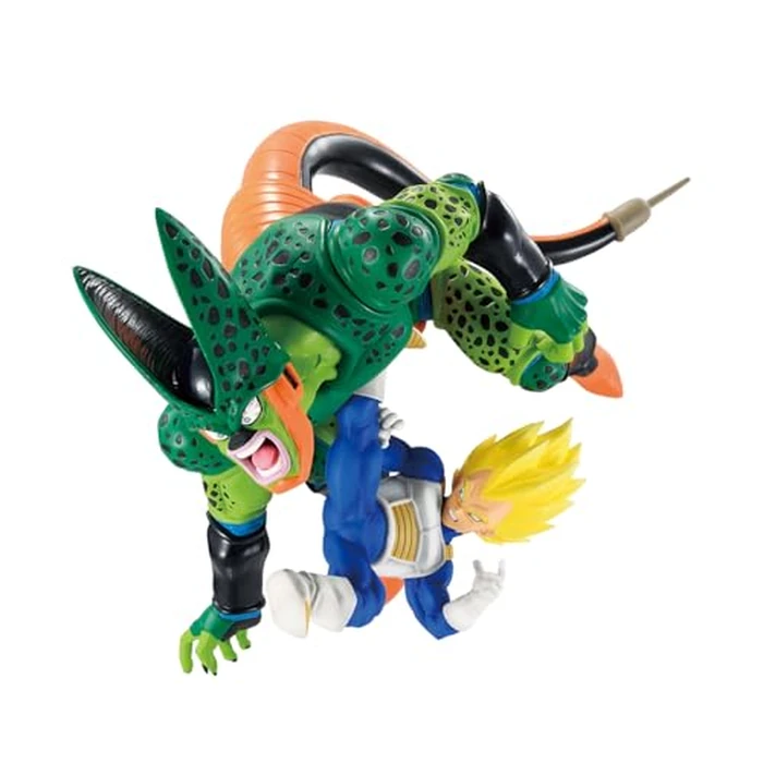 Ichibansho Figure - Dragon Ball Z - Vegeta vs Cell (Dragon History II) Revible Moment Collectible Statue by Ichibansho Figure - Used - Good condition